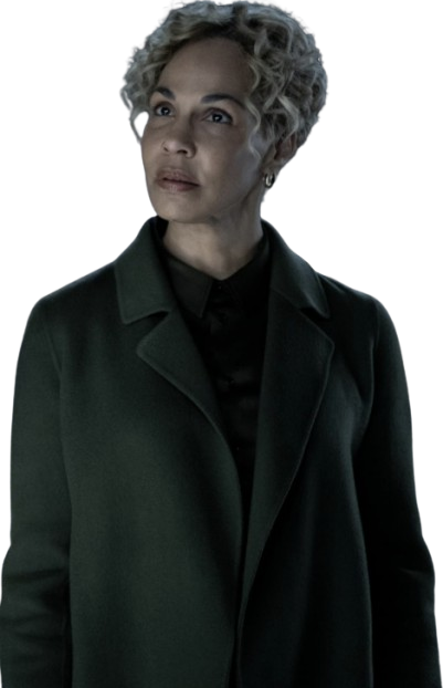 Amanda Brugel Dark Matter 2024 Blair Caplan Coat - Image 2